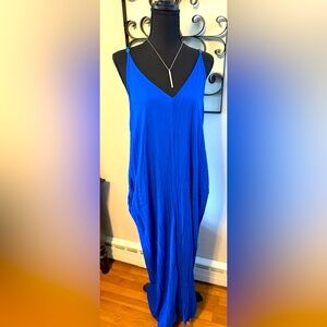Lovestitch Vibrant Blue Maxi Dress